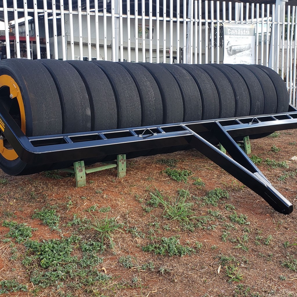 rolo pneus uso pastagem